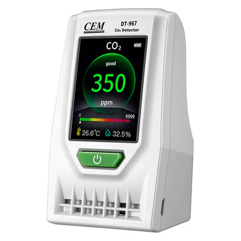 二酸化炭素濃度計 卓上型二酸化炭素検知器 DT-967 CEM