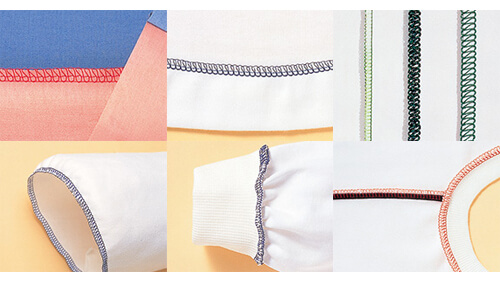 ロックミシン 縫いパターンの種類