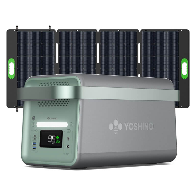 全固体電池ポータブル電源 B2000 1326Wh ソーラーパネル ヨシノ YOSHINO